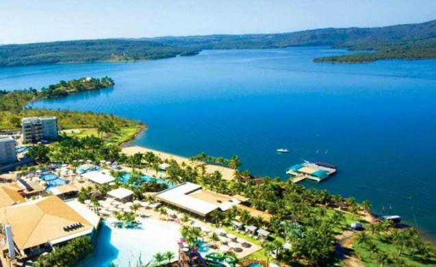 Resort Marina Flat&Náutica Caldas Novas Exterior foto