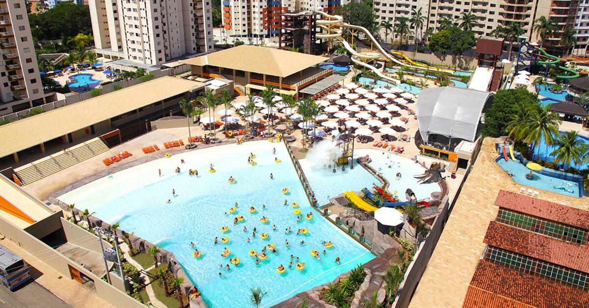 Resort Marina Flat&Náutica Caldas Novas Exterior foto